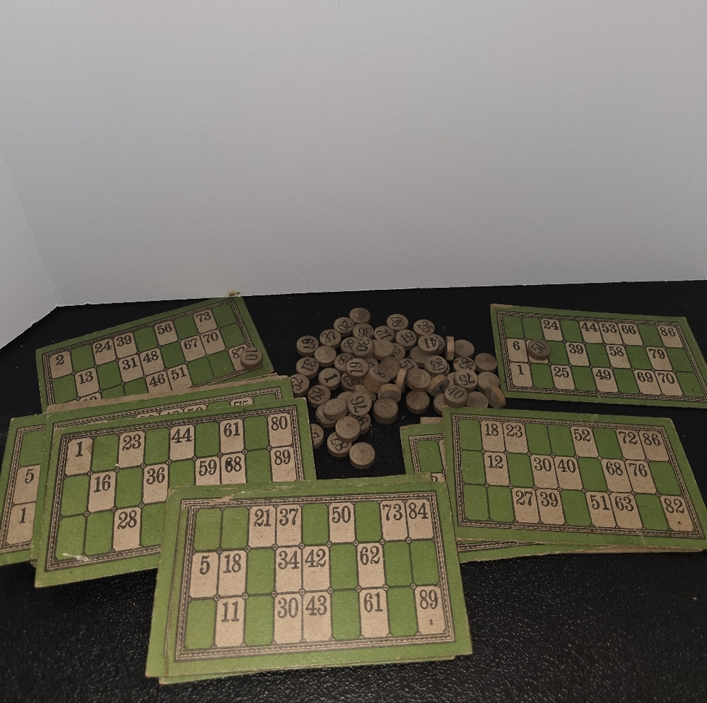Classic Green Loto Game Set